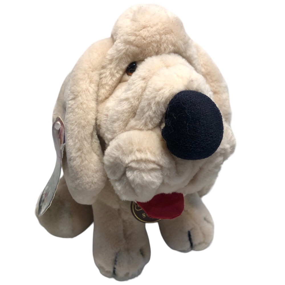 Vintage 1984 Original Wrinkles Dog Heritage Collection 10” Original Tag Read